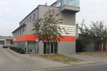 Budynek biurowy, magazyny, teren przemysłowy