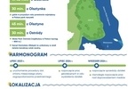 Dąbrówno, działka inwestycyjna 43 ha z 2 km linią brzegową jeziora Dąbrowa Mała