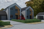 Domy jednorodzinne w zabudowie osiedlowej
