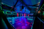 Dyskoteka 2-poziomowa w centrum Koszalina, 760 m2, nowoczesny wystrój, ledy, lasery