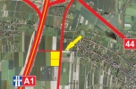 Działka inwestycyjna przy autostradzie A1 - 100% udziałów w spółce celowej