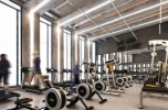 Eko siłownia z produkcją prądu - klub sportowy z kawiarnią