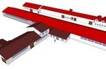 Fabryka domów modułowych, kompleks produkcyjno-magazynowy