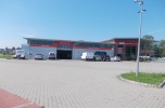 Kompleks motoryzacyjny: warsztat samochodowy, okręgową stację kontroli, sklep, myjnia, parking