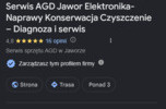 Nowoczesny serwis i sklep elektroniki  – serwis działa – posiada opinie Google i klientów