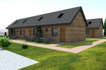 Nowy ośrodek domków letniskowych nad morzem (Mielno)
