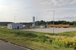 Obiekt handlowy: działka 17090 m2, parking tir, stacja lng i budynek 103 m2