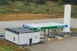 Obiekt handlowy: działka 17090 m2, parking tir, stacja lng i budynek 103 m2