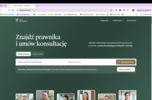 Platforma legaltech łącząca marketplace usług prawnych, rezerwacje online i zarządzania kancelarią.