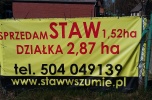 Posiadłość ze stawem pod inwestycję