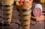 Produkcja pizzy w rożku