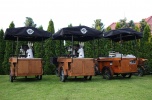 Rowery gastronomiczne, handlowe, biznes, Caffe rower, saturator, lemoniada - okazja
