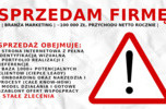 Sprzedam firmę marketingową, 100K przychodu netto| aktywna