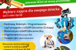 Warsztaty z robotyki, programowania, matematyki na klockach.