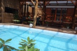Wioska spa potok