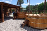 Wioska spa potok