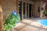 Wioska spa potok