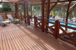 Wioska spa potok