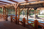 Wioska spa potok